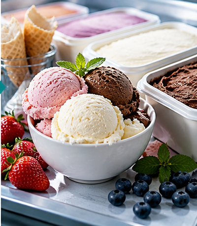 انجماد، ارزیابی کیفیت و بسته‌بندی نهایی بستنی