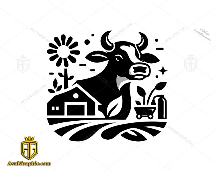 لوگوی شرکت باغبان شیر